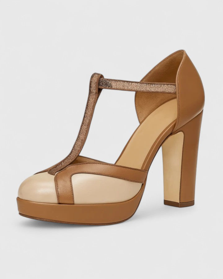 Zapatos de tacón modernos y sofisticados