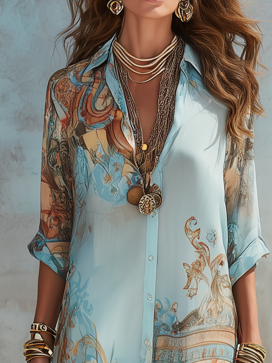 Valentina | Baroque Floral Dress