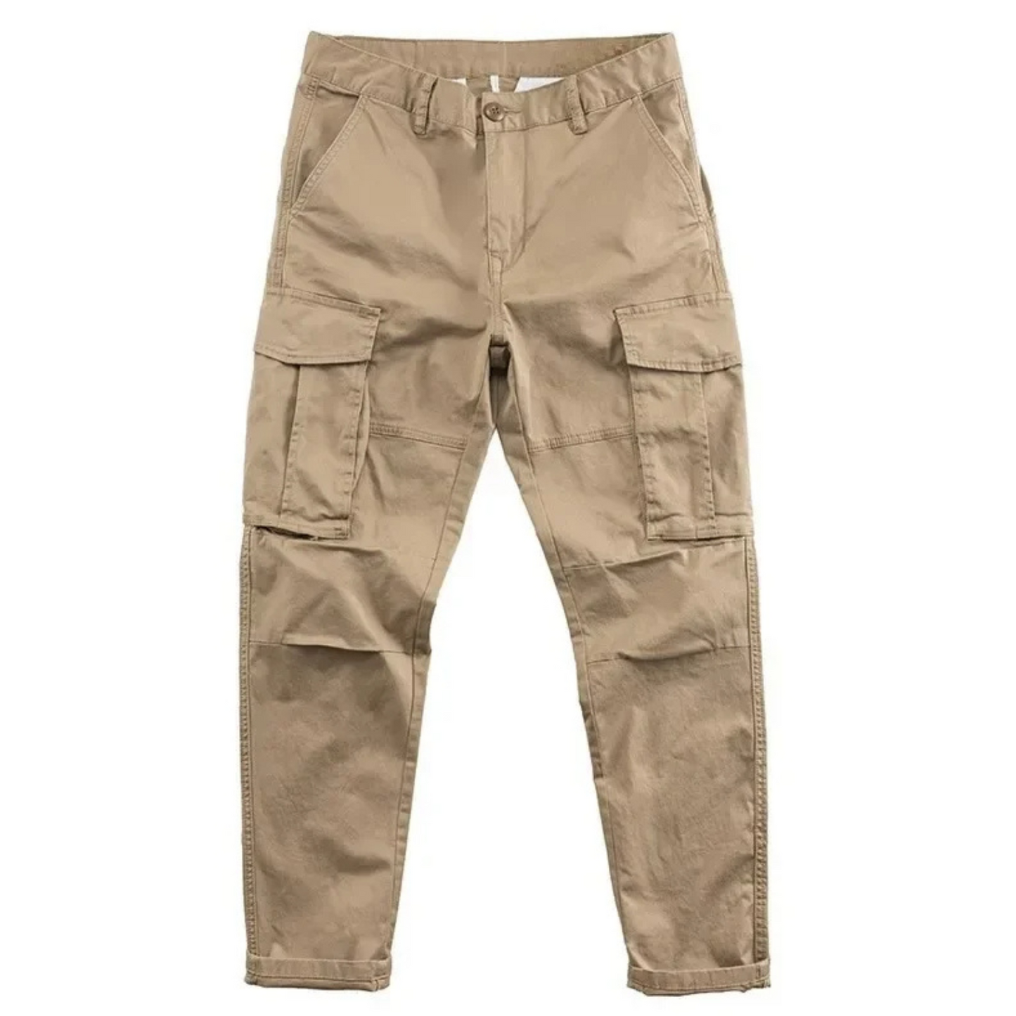 Men Multi Pocket Relaxed Fit Cargo Pants