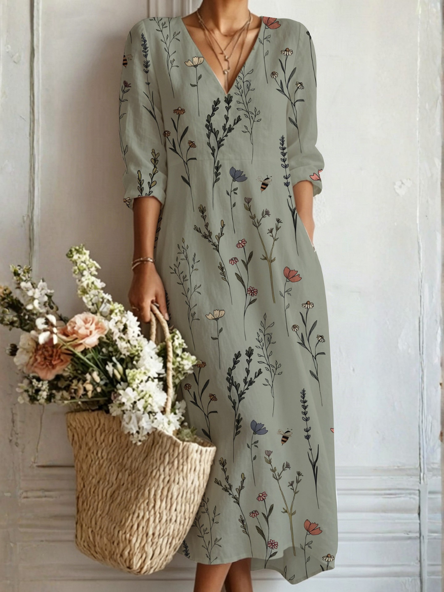 Paloma | Elegant Bohemian Maxi Dress