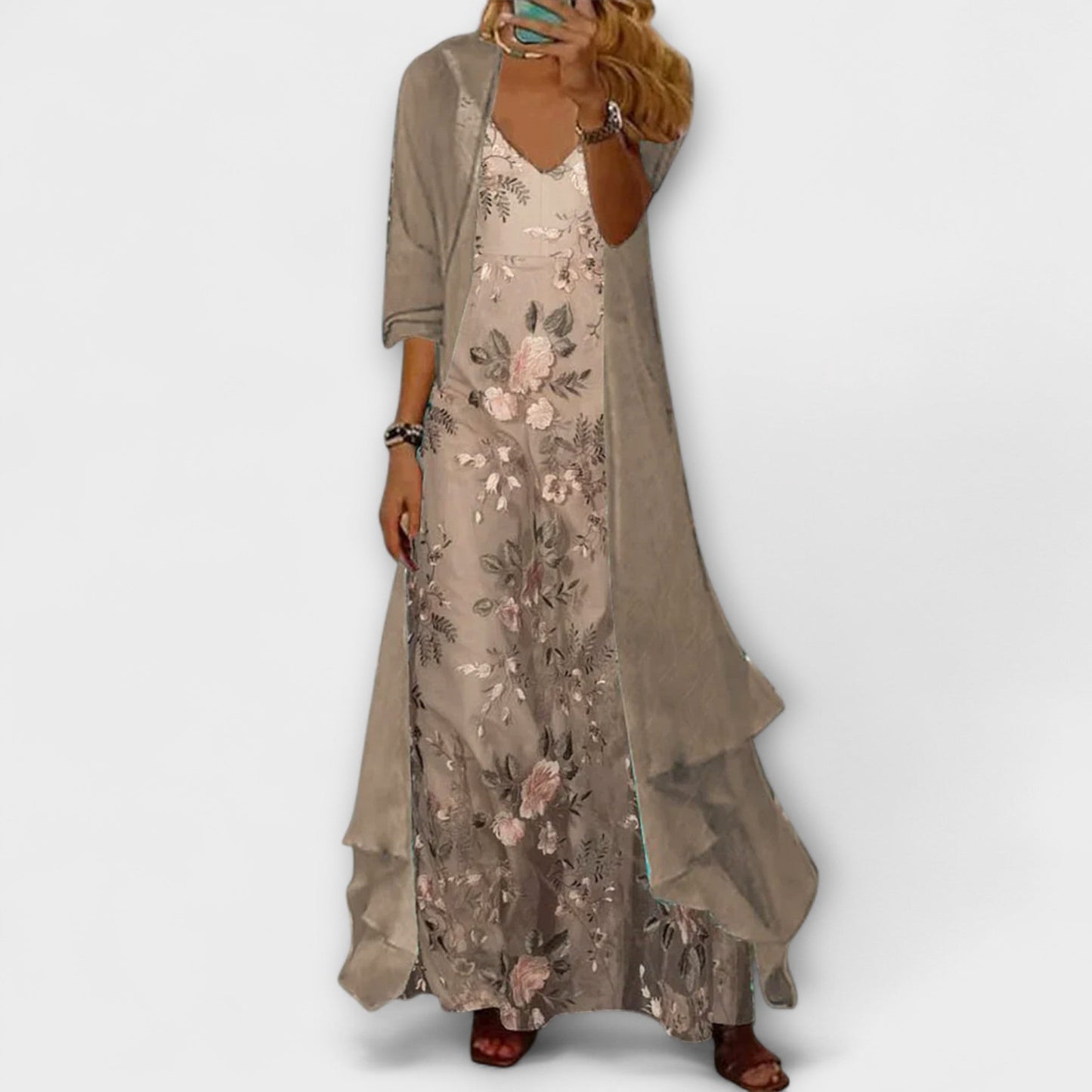 Bryleigh | Elegant Tummy Coverage Two-Piece Set