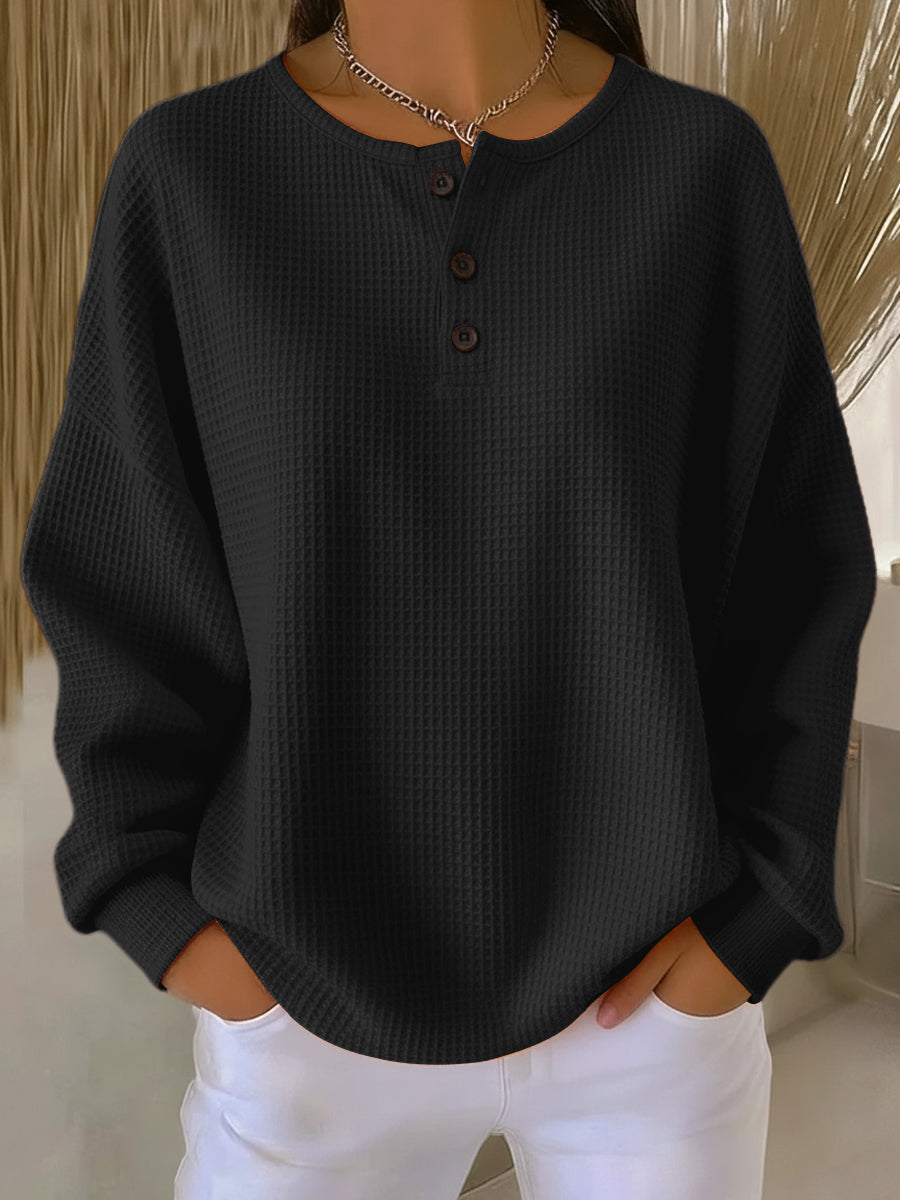 Casual Sweatshirt with collar