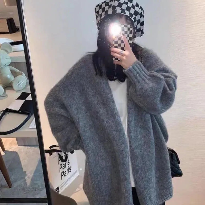 Women’s Long Sleeve Relaxed Fit Layering Cardigan