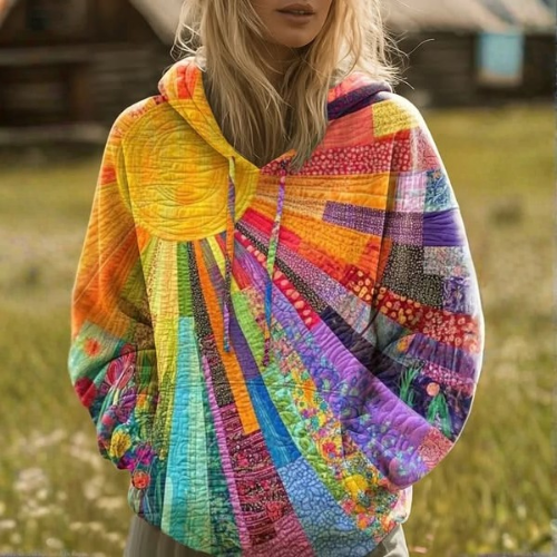 Colorburst Cozy Turtleneck Sweater