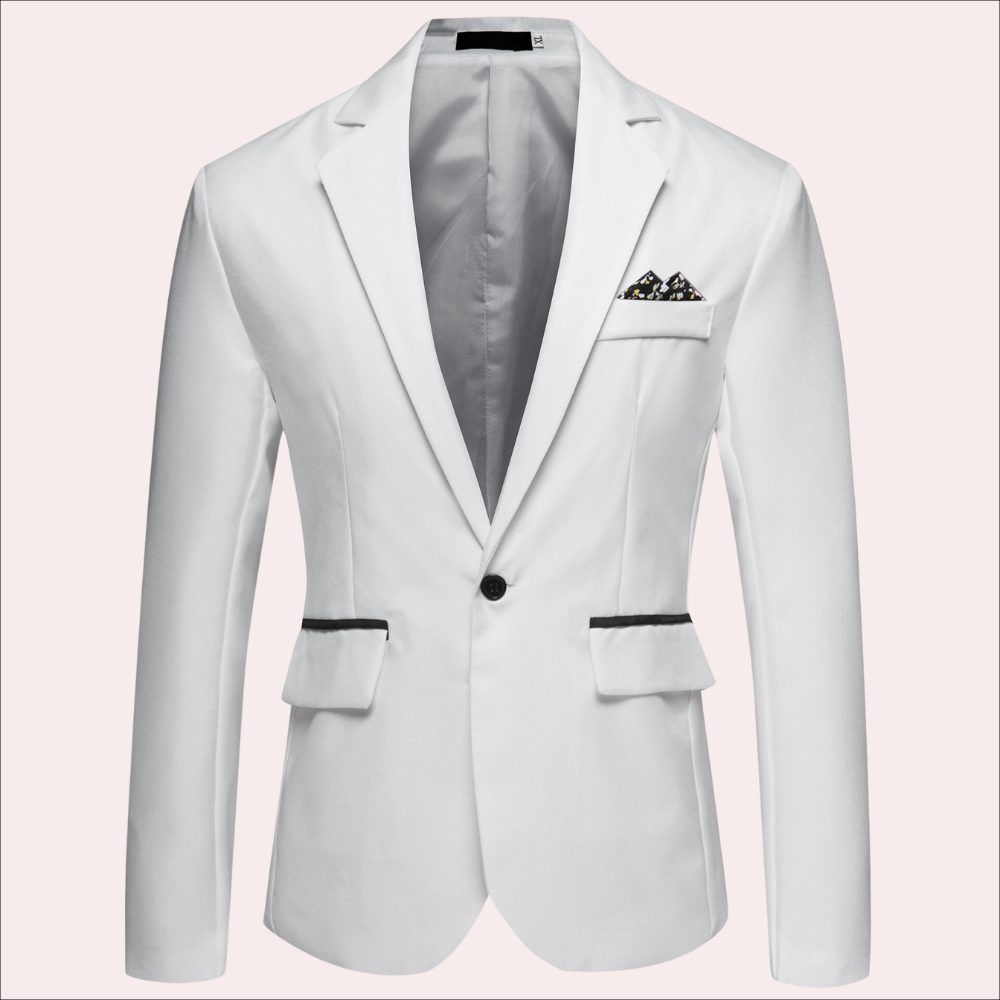 Blazer moderno formal de negocios para hombre