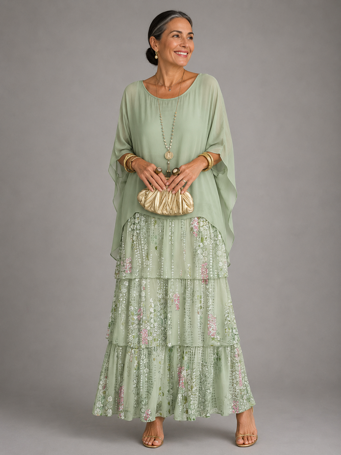 Lara | Elegant Romantic Maxi Dress