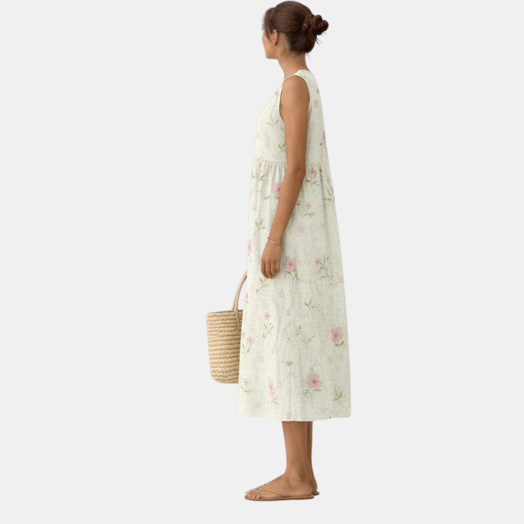 Elisa | Comfortable Everyday Midi Dress
