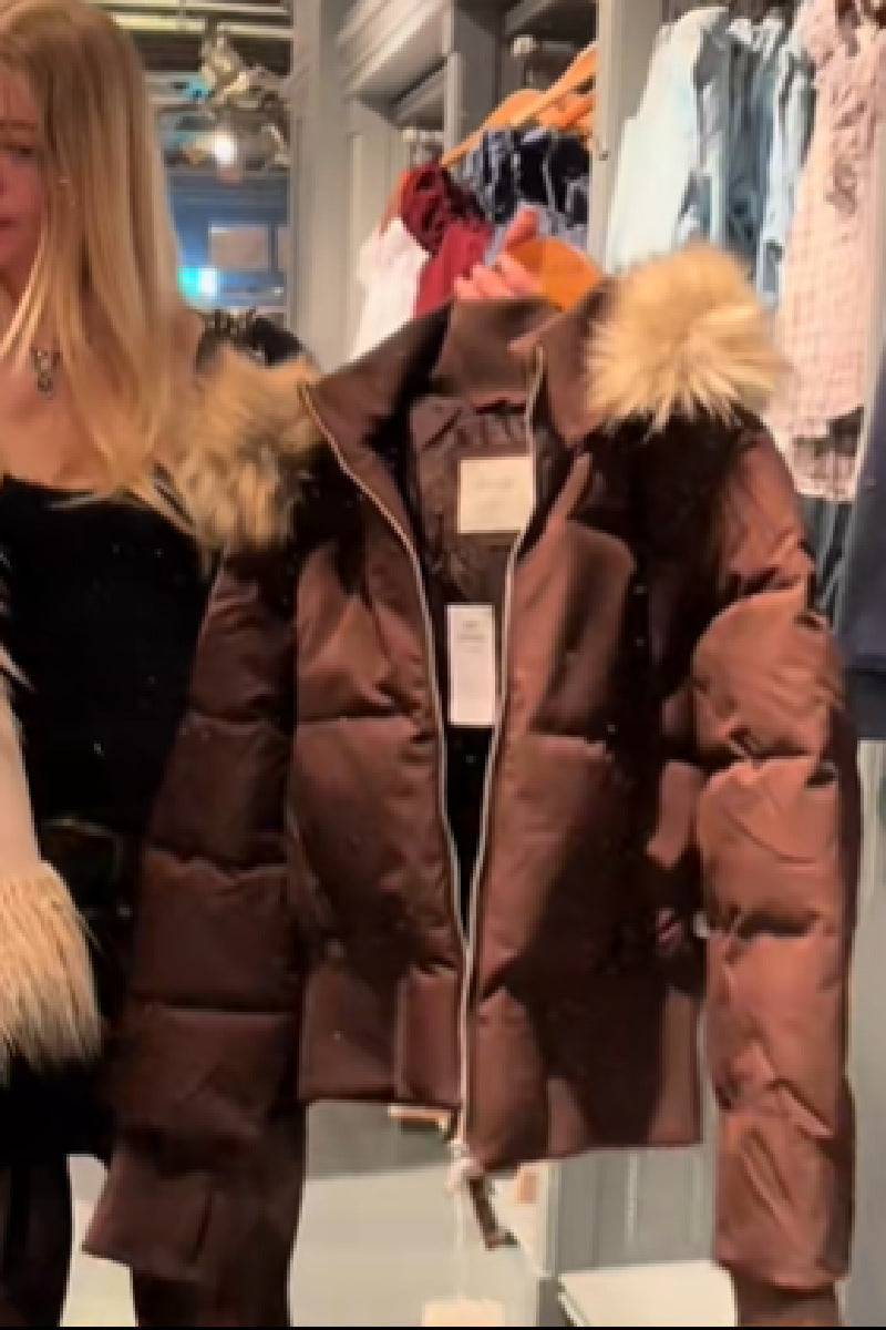 Warm Stylish Winter Hooded Jacket for Women
