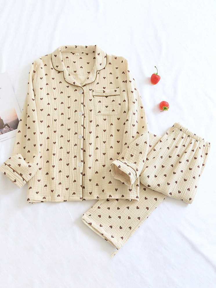 Women’s Long Sleeve Two-Piece Pajama Set
