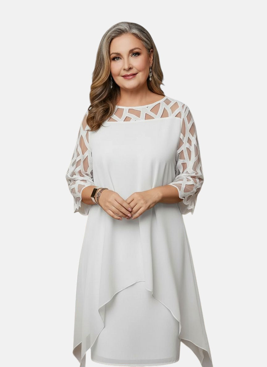 Flattering, Comfortable & Belly-Friendly Dress