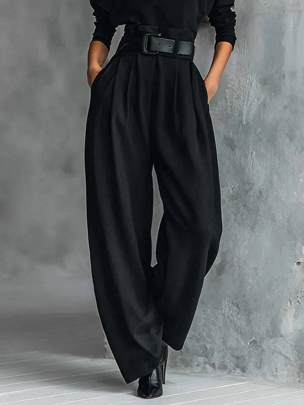 Maya | Cotton-Blend Turtleneck Two-Piece Set