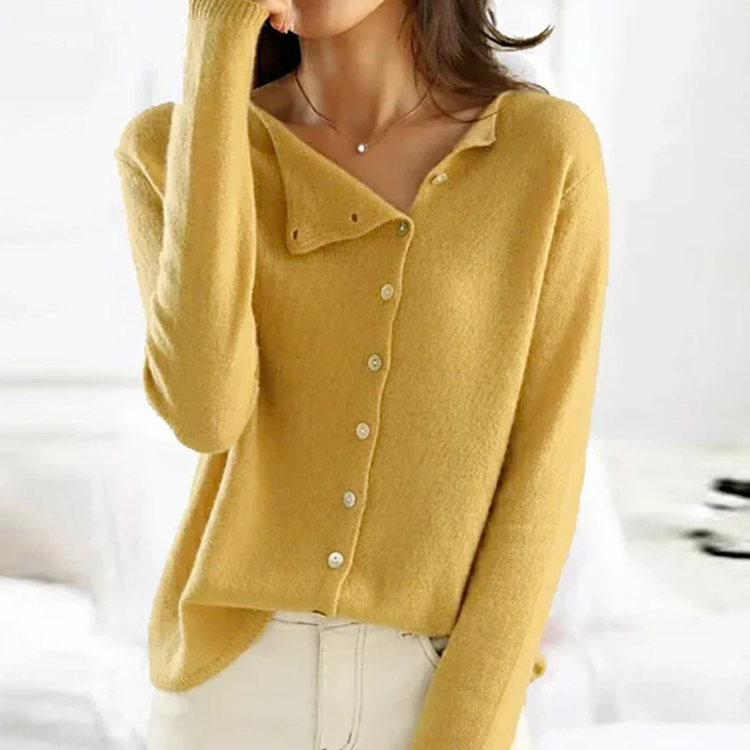 Women’s Relaxed Fit Winter Button Front Cardigan