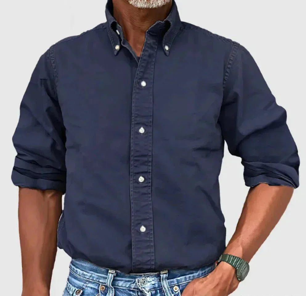 Men’s Casual Button-Up Shirt