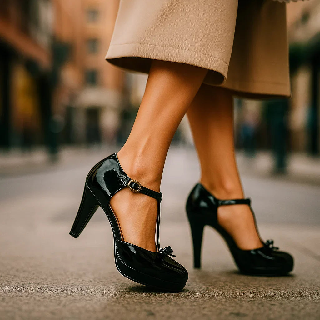 BOW-TIE HEELS