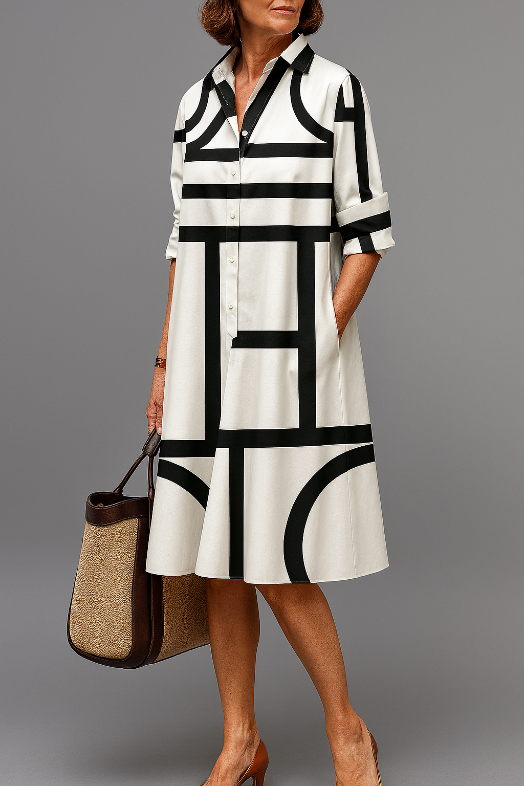 Ellie | Elegant & Refined Midi Dress