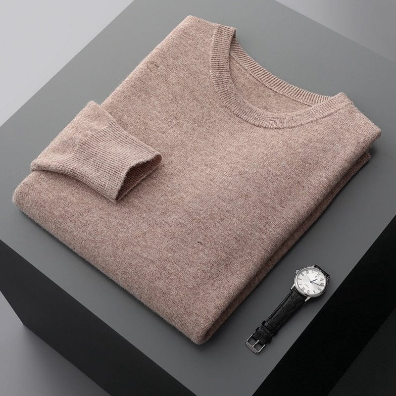 Men Casual Long Sleeve Knit Sweater