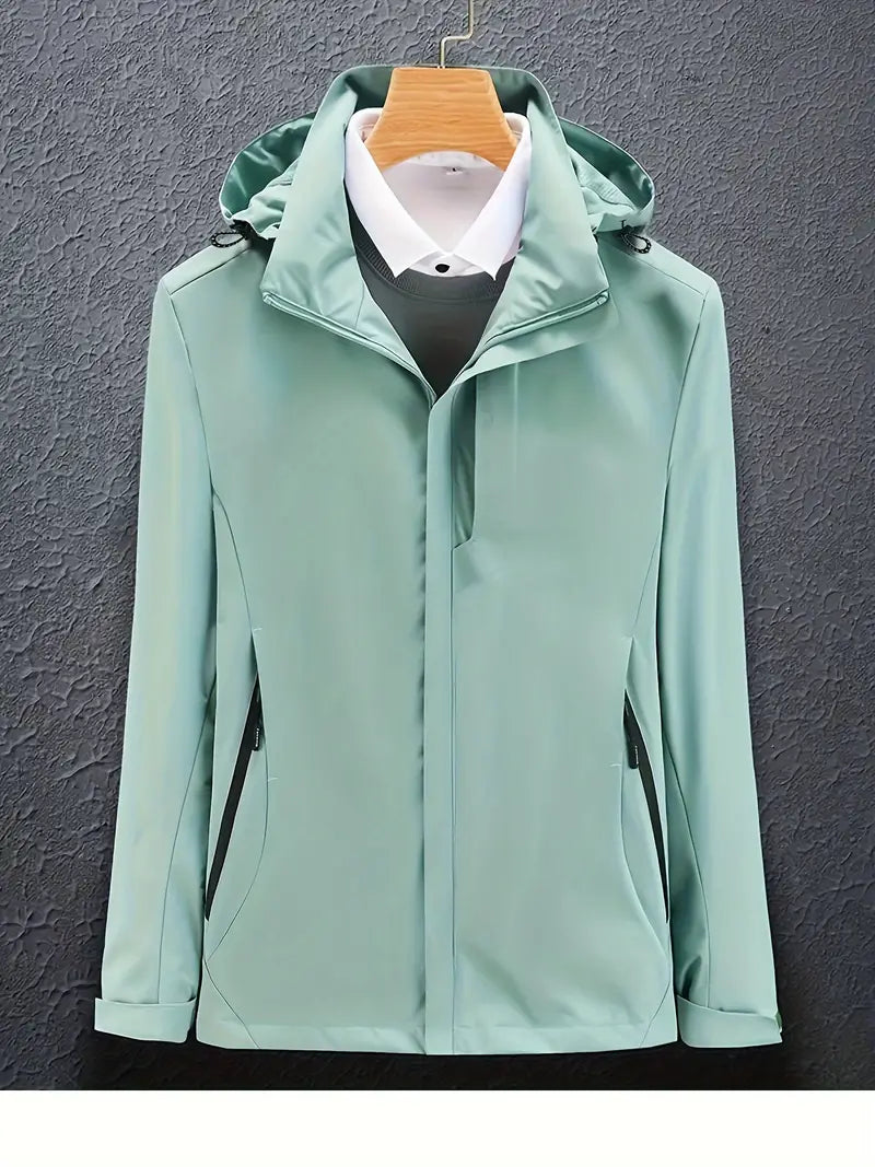 Women’s Winter Zip Closure Hooded Jacket