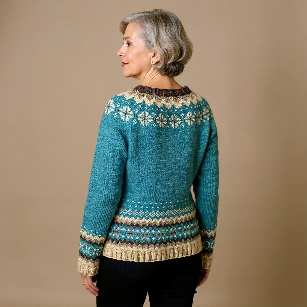 Chunky Nordic Style Sweater
