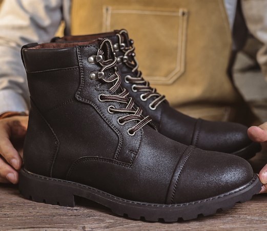Men's Premium Leather Boots