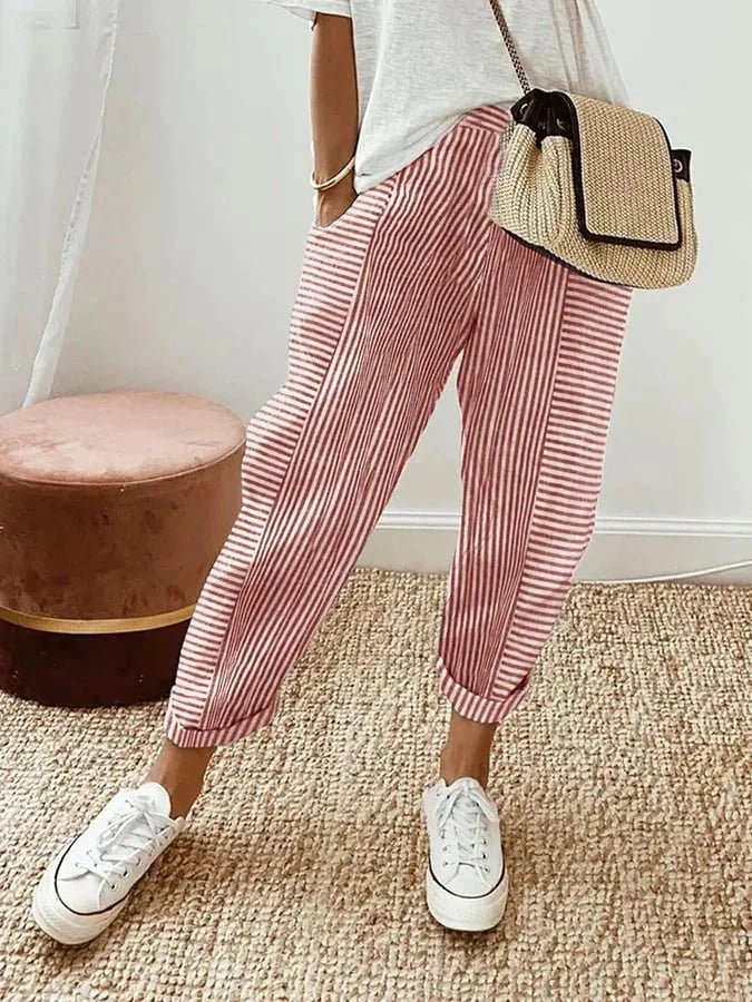 Casual Summer Loose-Fit Pants