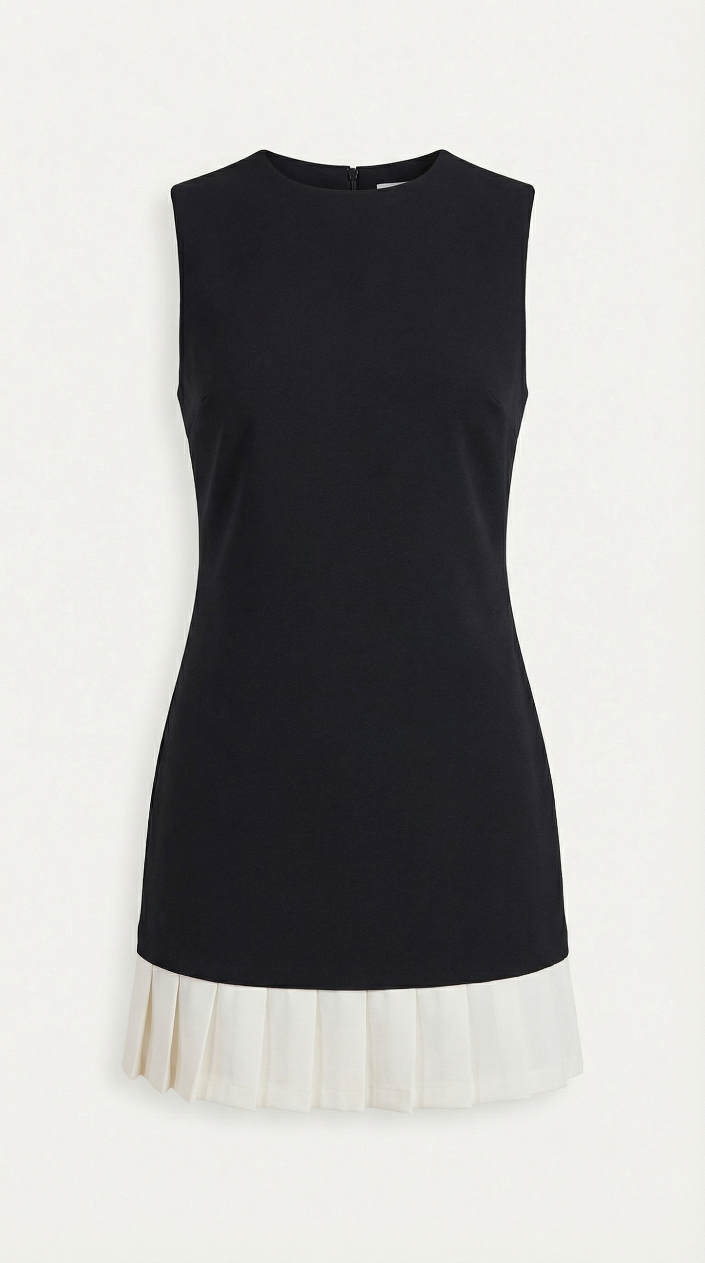 Sleeveless A-line Mini Dress