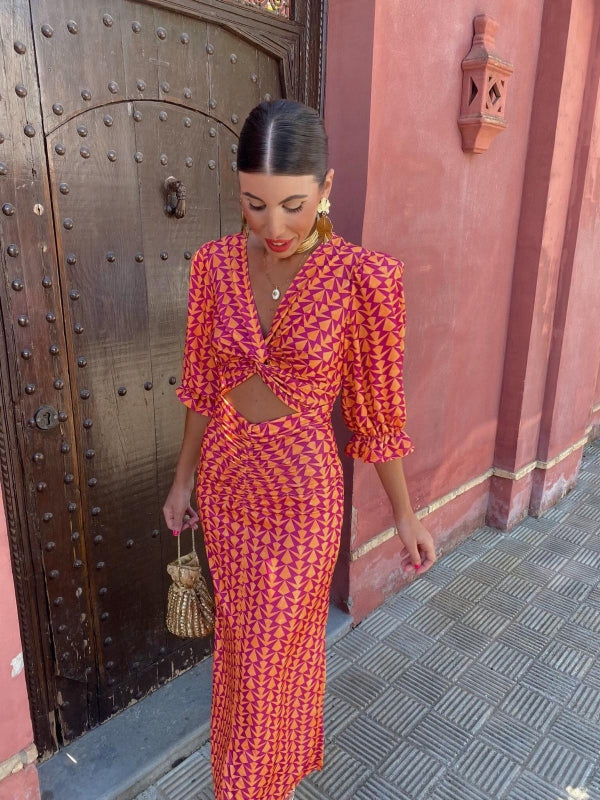 Satin Summer Dress