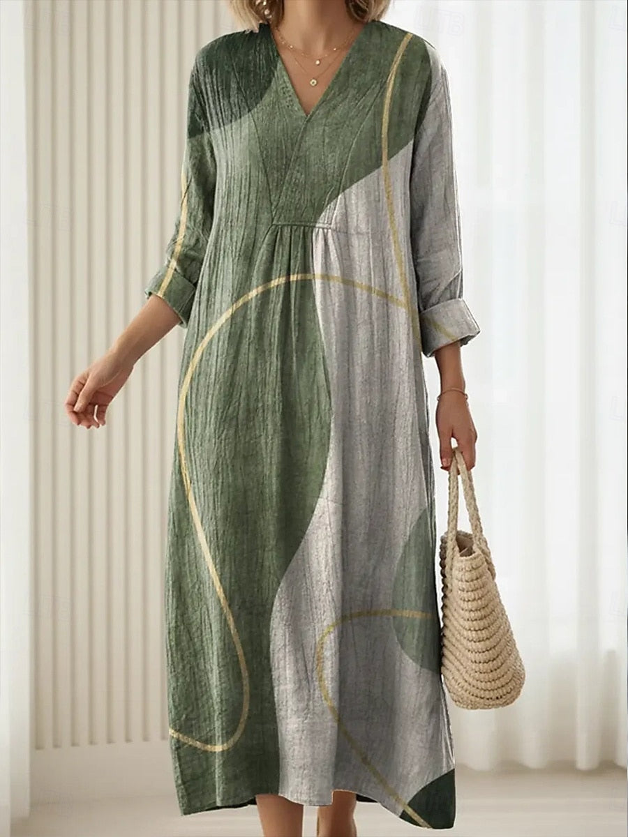 Rosa | Elegant Bohemian Maxi Dress