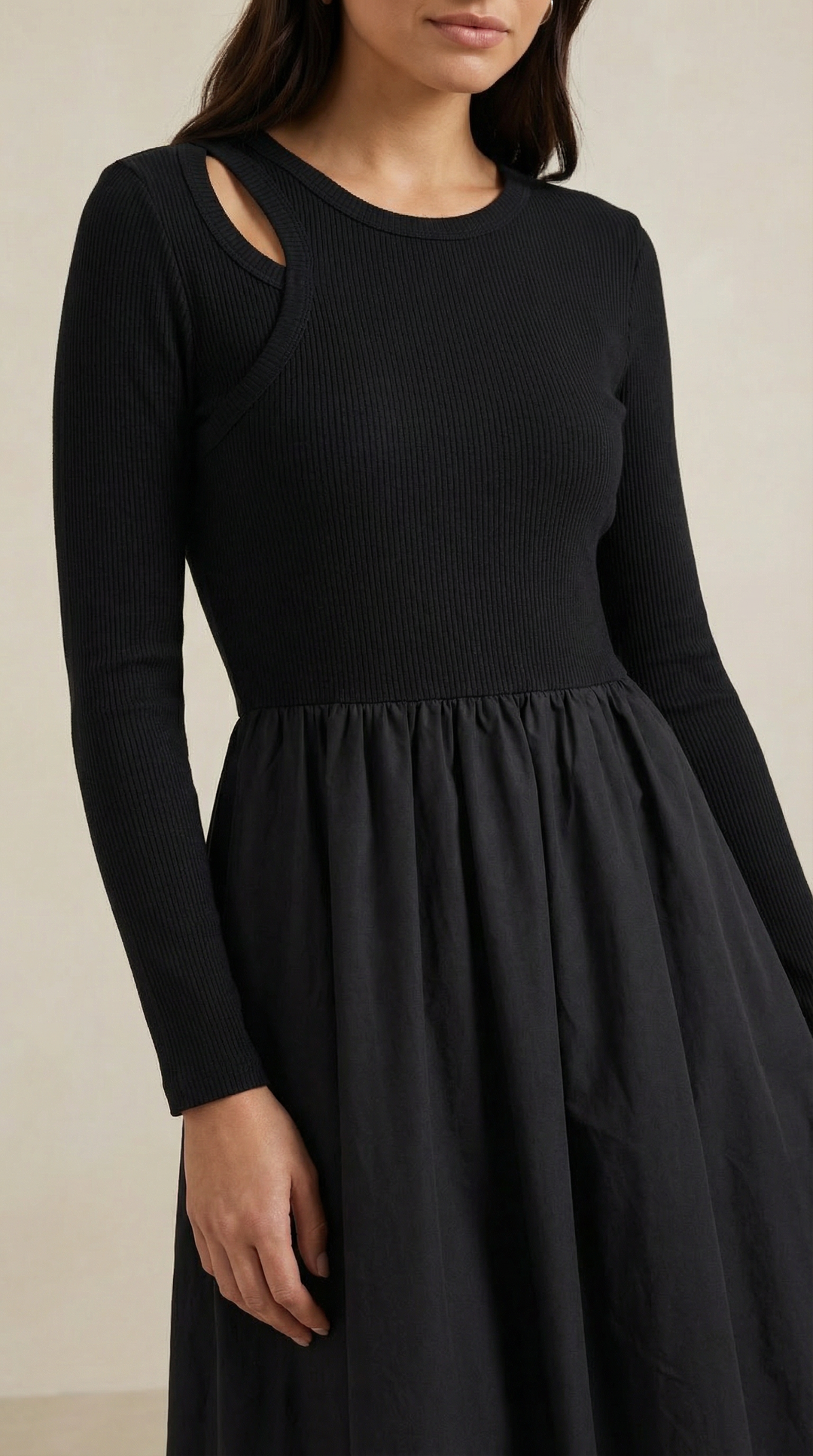 Cotton Midi Dress