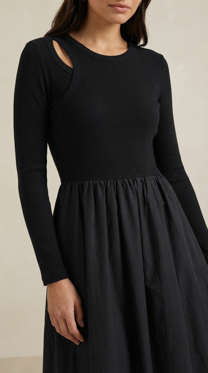 Cotton Midi Dress