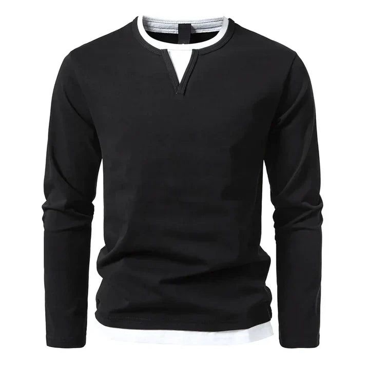 Premium Long Sleeve Shirt Made from Combed Cotton