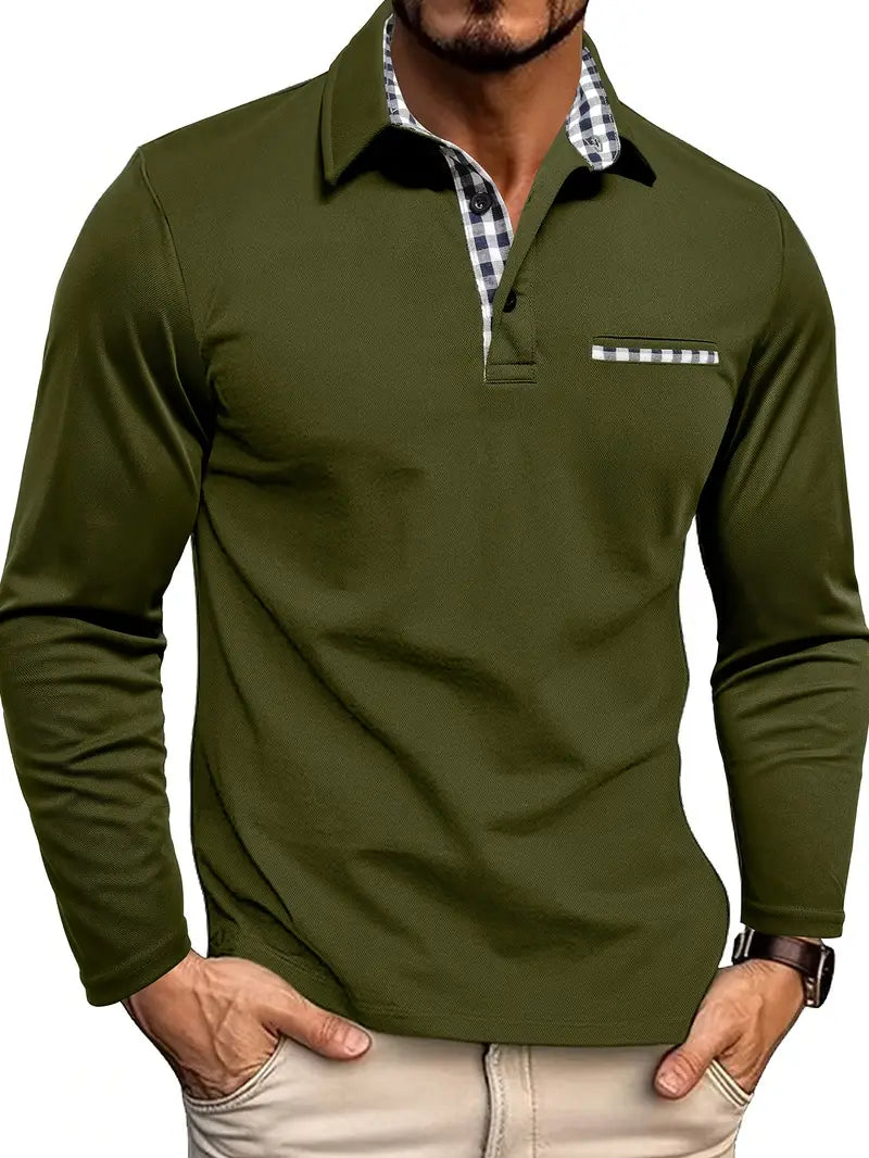 Smart Casual Long-Sleeve Polo