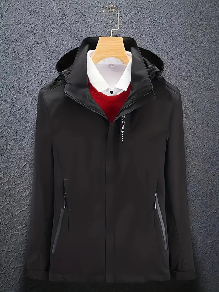 Women’s Winter Zip Closure Hooded Jacket