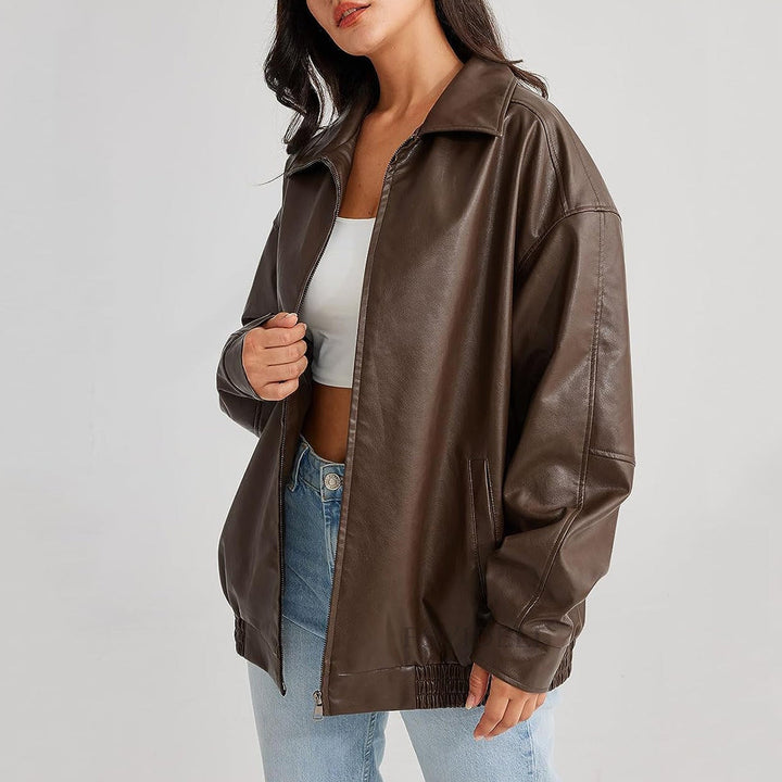 Women’s Relaxed Fit Casual Trendy Jacket