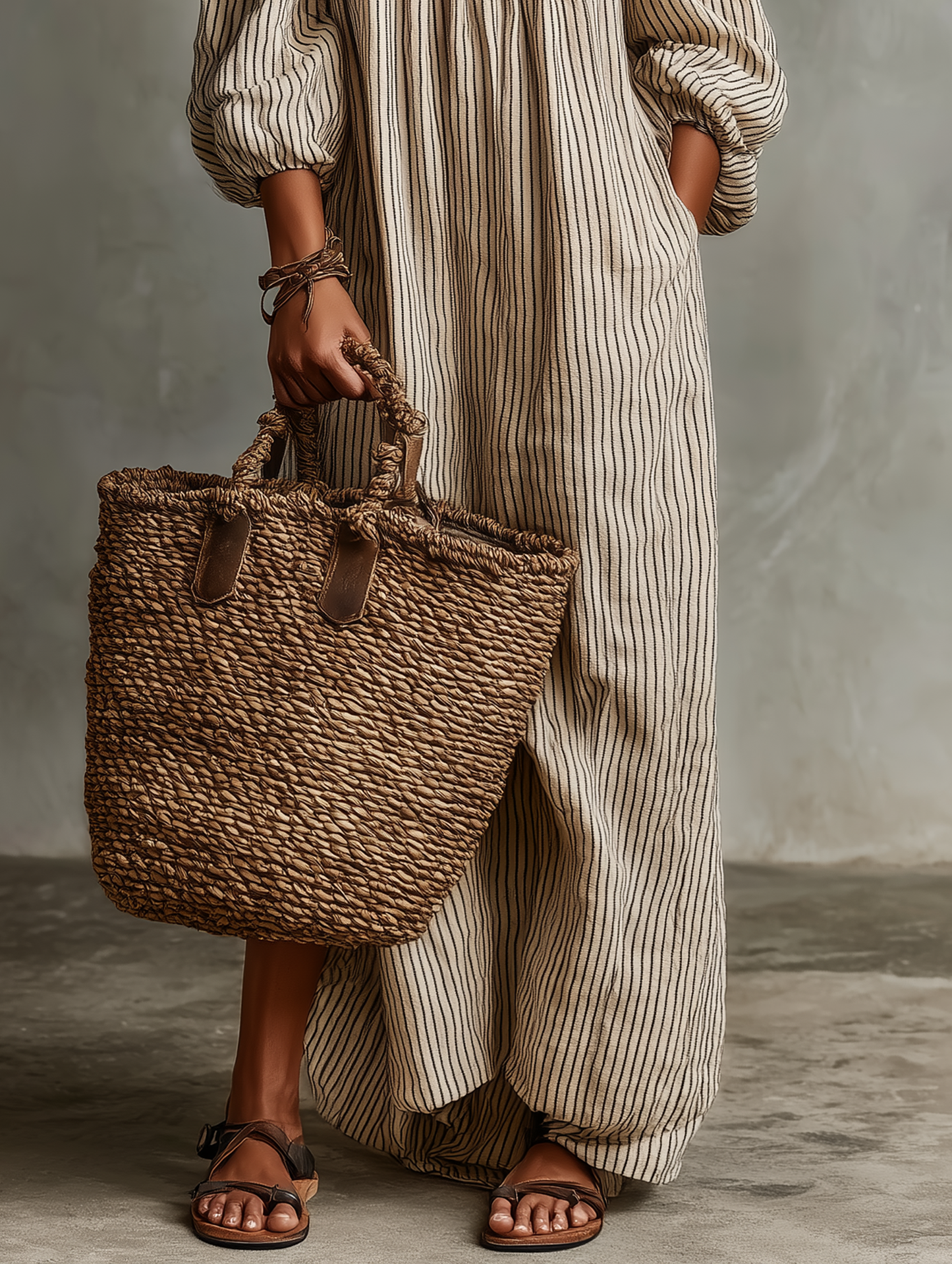 Carmen | Long dress with off-the-shoulder design