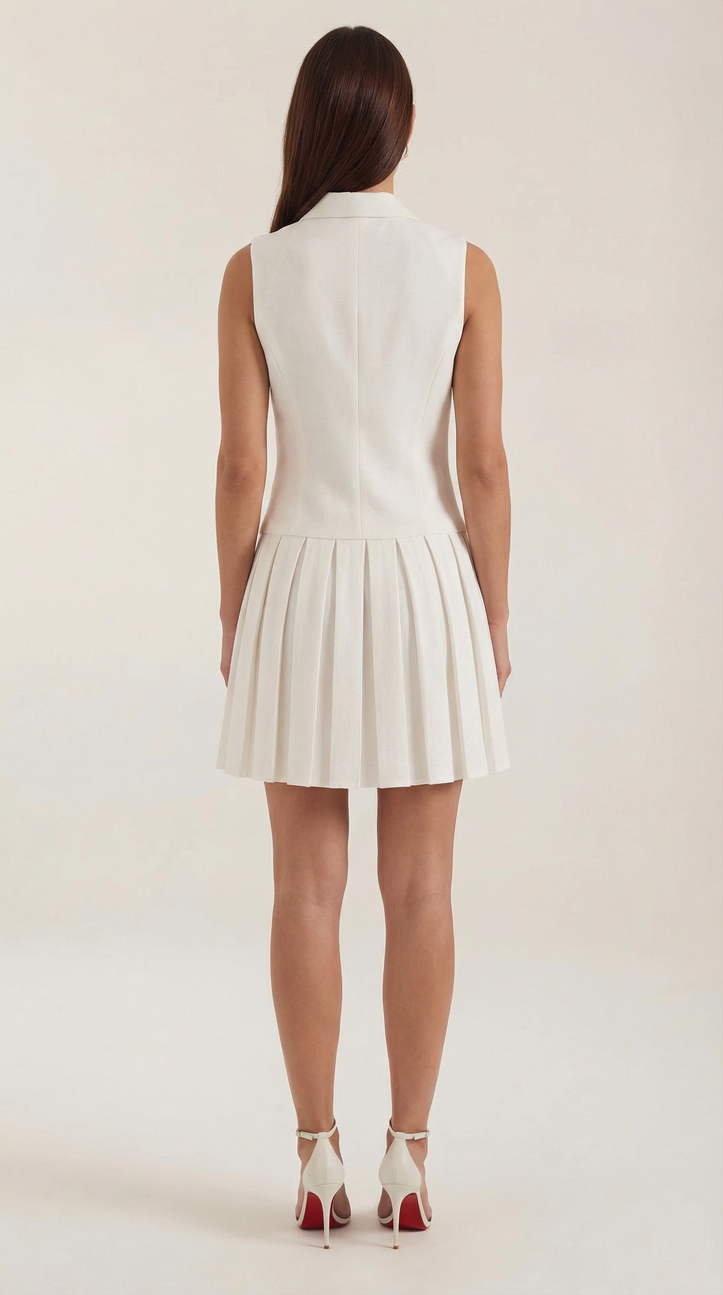 Minivestido con diseño de blazer