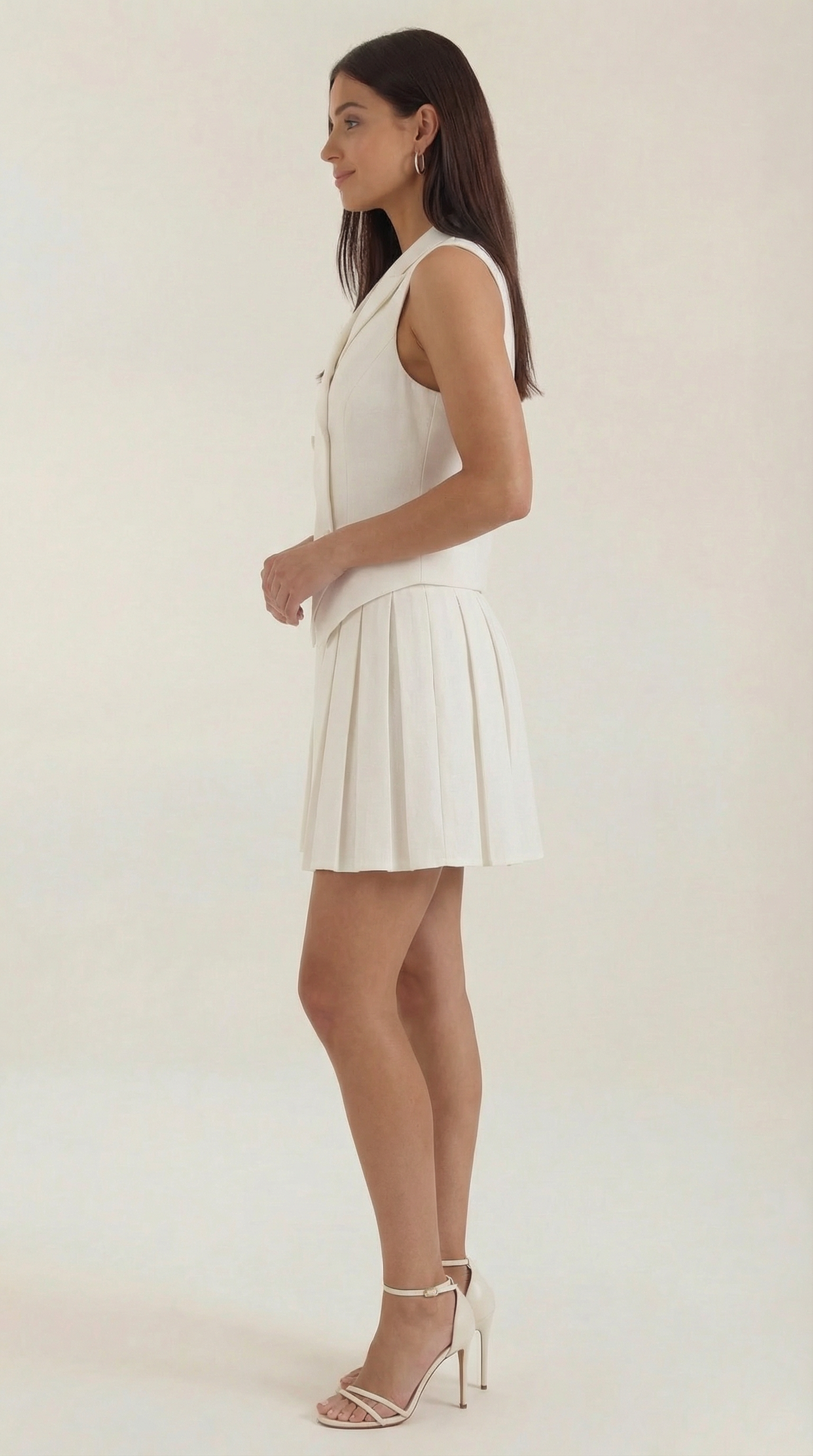 Minivestido con diseño de blazer