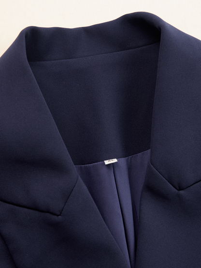 Sasha | Elegant Tailored Blazer Midi Dress