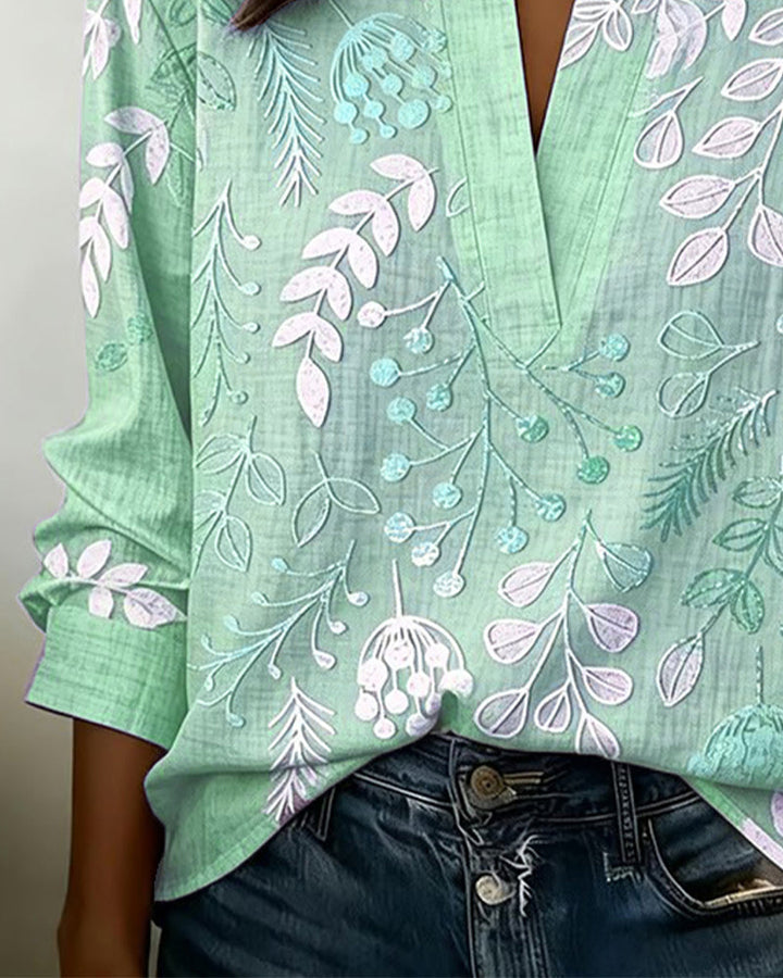 Brielle - Blusa de tacto suave