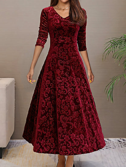 Velvet Elegance Dress