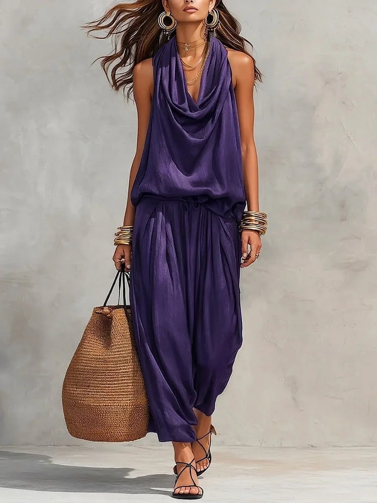 Tereza | Women's Twin Set Top and Pants