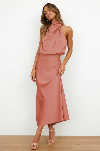 Pastel Draped Dress