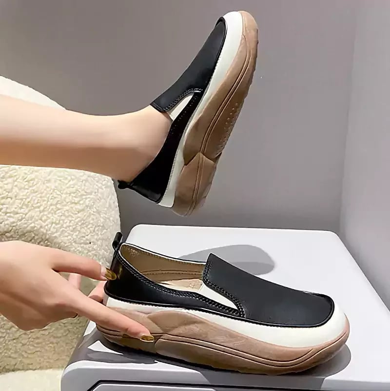 Mocasines de plataforma para mujer