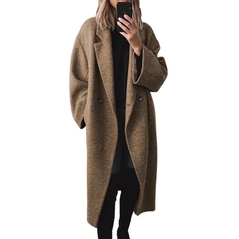M&D™ - Women's Winter Double-Breasted Long Wool Coat