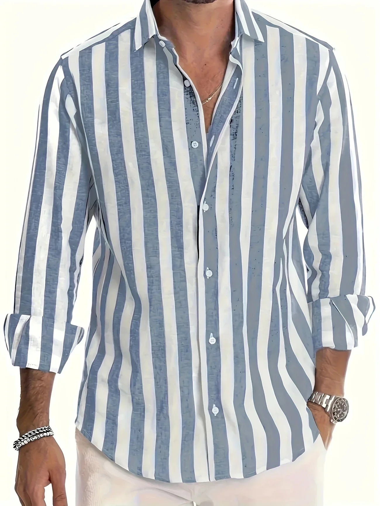 Classic Striped Summer Shirt
