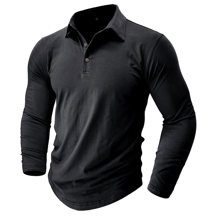 Polo de manga larga Modern Edge