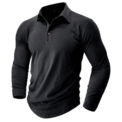 Muscle Fit Longsleeve Polo