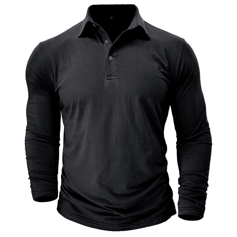 Polo de manga larga Modern Edge