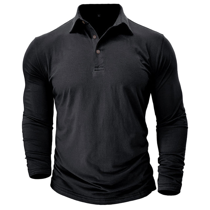 Polo de manga larga Modern Edge