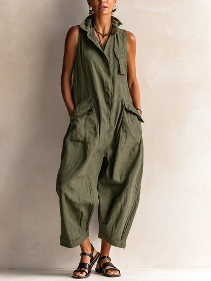Michela | Elegant Wide-Leg Jumpsuit