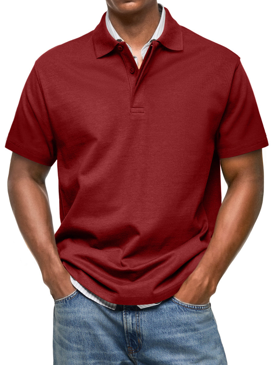 Essential Short-Sleeve Polo Shirt